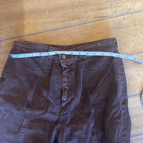 Very cute high waisted brown soft pant. Bought vintage in LA. Just don’t fit. - Picture 5 of 7
